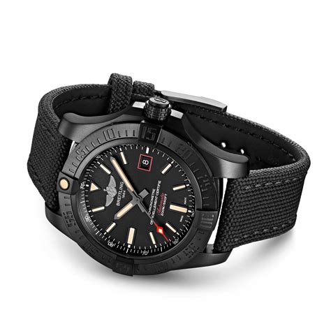 breitling avenger blackbird 44 titanium automatic men& 39|breitling avenger blackbird 44mm.